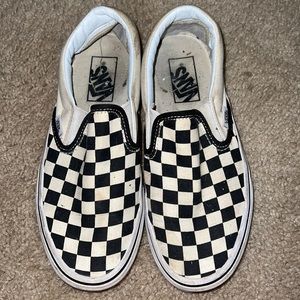 Checkered vans
